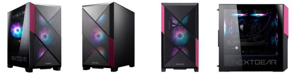 NEXTGEARミニタワーケースのデザイン