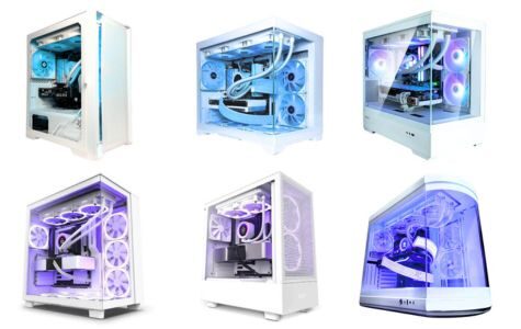 MDL.makeの白いゲーミングPC