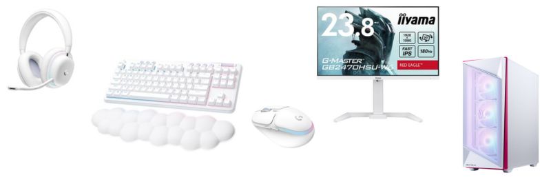 NEXTGEAR オーロラコレクションセットのセット内容